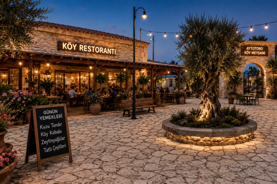 Aytotoro K&ouml;y Meydanı Projesi